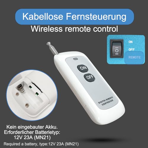 3000W/6000W Reiner Sinus Wechselrichter 12V auf 230V – Bild 6