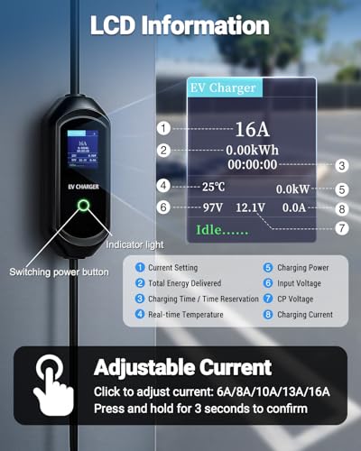SUPAREE Wallbox 11kW, 16A, Typ 2, 10M – Bild 2