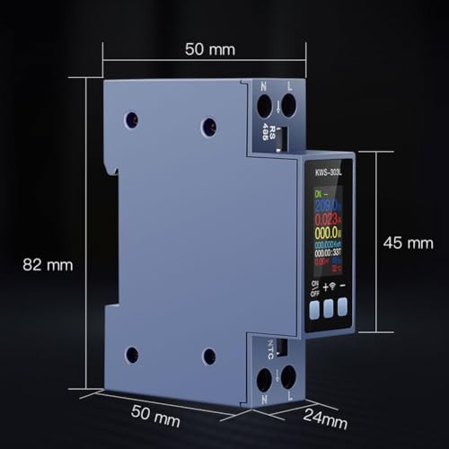 2-Phasen WLAN Stromzähler, 40A, kompakt – Bild 5