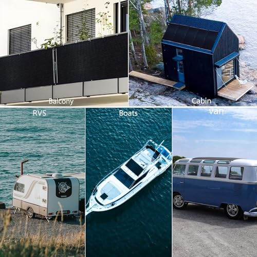 300W Flexibles Solarpanel 18V Monokristallin – Bild 7