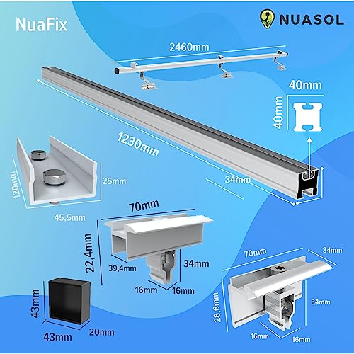 PV Montage Set Ziegeldach Silber – Bild 6