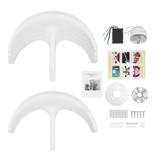 600W Windgenerator 24V, 5 Flügel, mit Controller – Bild 2