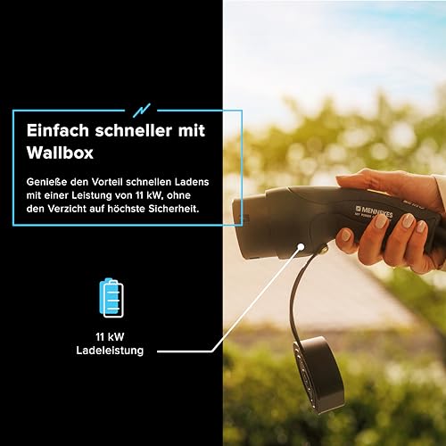 Mennekes AMTRON 4You 11kW Wallbox, 7,5m Kabel, Schwarz – Bild 5