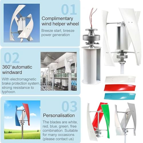 ZenSeFarin Windkraftanlage 6000W-12V – Bild 4