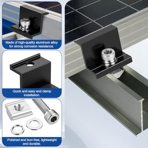 Solarmodul Klemmen Set, 30mm – Bild 4