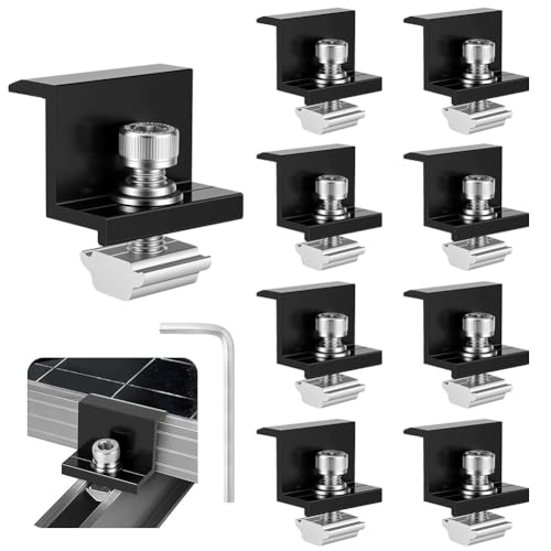 Solarmodul Klemmen Set, 30mm – Bild 9