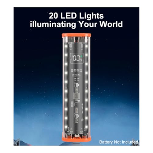 18650 Powerbank Gehäuse 2x8 Slots Schnellladung DIY Schwarz – Bild 2