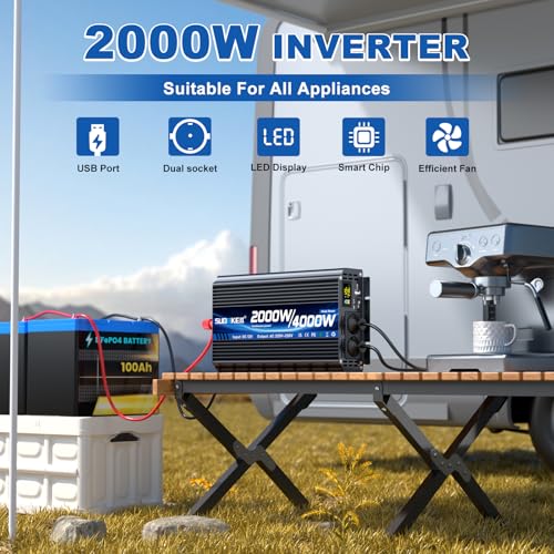 Wechselrichter 2000W/4000W, 12V auf 230V – Bild 6