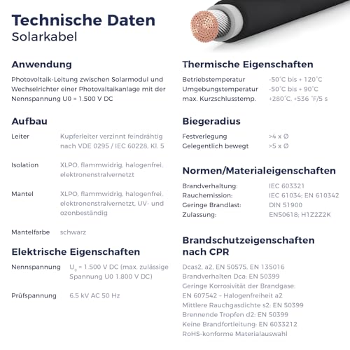 Solar Kabel Verlängerung 4mm² 10m MC4 – Bild 6