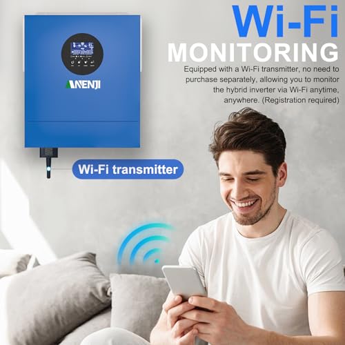 Aninerel 2000W Hybrid Wechselrichter 12V/230V – Bild 5