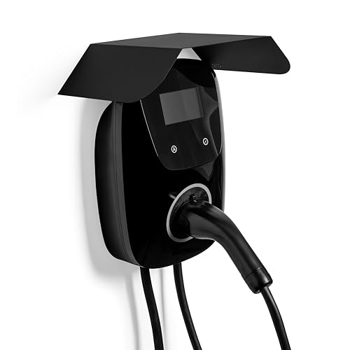 E-Auto Ladedach Metall Schwarz – Bild 3