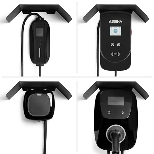 E-Auto Ladedach Metall Schwarz – Bild 4