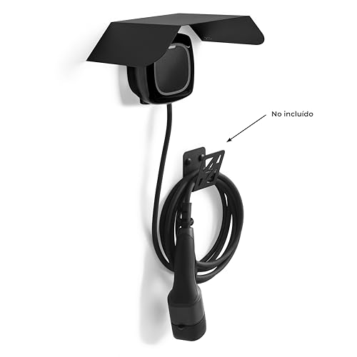 E-Auto Ladedach Metall Schwarz – Bild 5