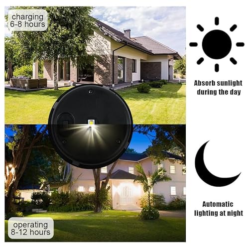 Solarleuchten Ersatzdeckel 8cm, 2er Set – Bild 4