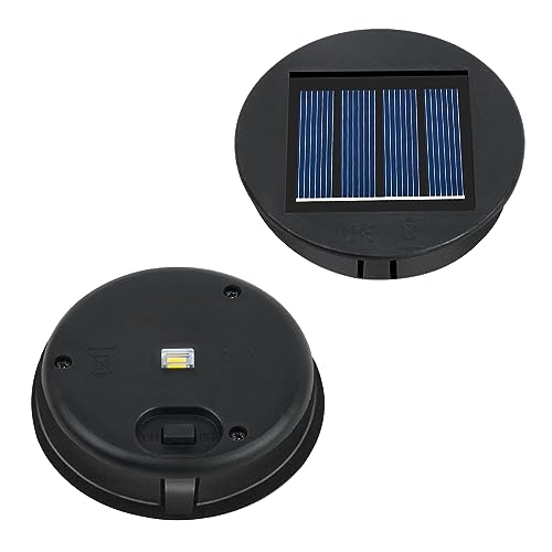 Solarleuchten Ersatzdeckel 8cm, 2er Set – Bild 8