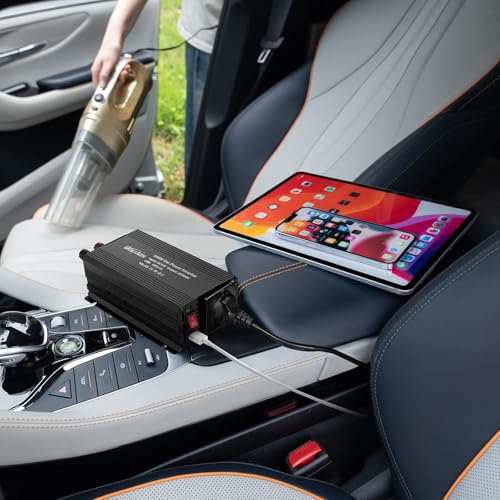 Bapdas 500W Spannungswandler 12V auf 230V mit USB – Bild 5