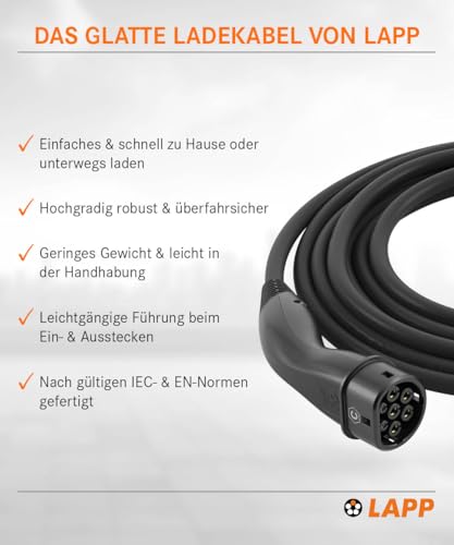 LAPP Ladekabel Typ 2 11kW 3m – Bild 4