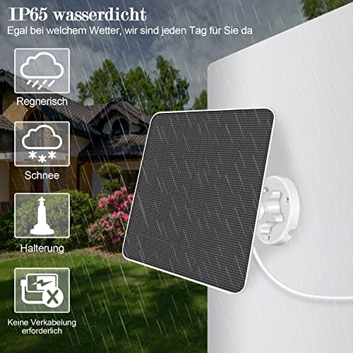Solarpanel für Überwachungskamera (2er-Pack) – Bild 3