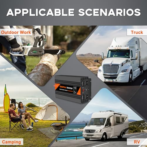 SolaYnc 1500W Reiner Sinus Spannungswandler – Bild 9