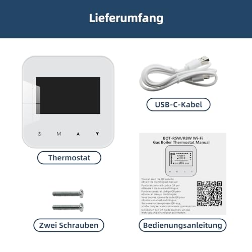 Beok WLAN Thermostat Gasheizung Smart Alexa Google – Bild 6