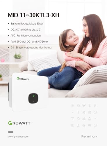Growatt MID 17KTL3-XH Hybrid WR 17kW WiFi – Bild 3
