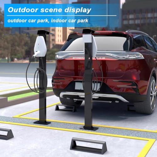 Wallbox Ständer, 1-seitig, Schwarz, 140cm – Bild 5