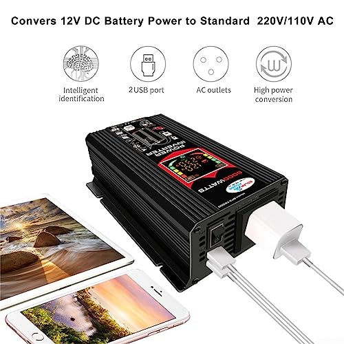 Spannungswandler 6000W USB Auto – Bild 7