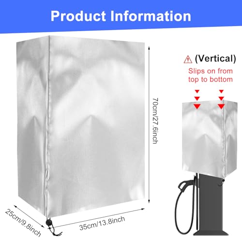 Wallbox Abdeckung, Wetterschutz, 70x35cm – Bild 2
