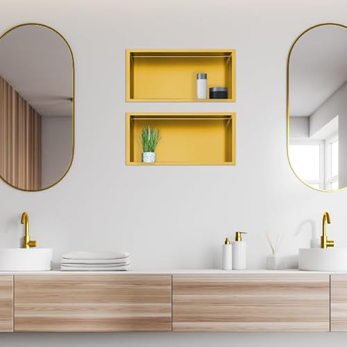 Balneo Wall-Box ONE Gold Nische 45x20x10 – Bild 2