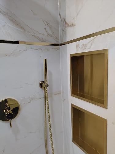 Balneo Wall-Box ONE Gold Nische 45x20x10 – Bild 7