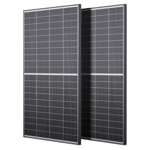 200W Bifacial Solarpanel,Callsun N-Type 16BB Monokristallin Solarmodul für 12V Batterien/Photovoltaik, Solarpanel 12V Ideal für Wohnmobil, Balkonanlage, Gartenhäuse, Boot (2PCS 200W)