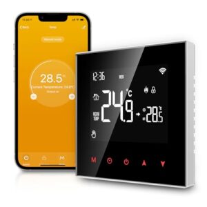 AVATTO Thermostat für Wasser Fußbodenheizung Smart Wi-Fi Thermostat Programmierbar Raumthermostat Unterstützen Alexa, Google Home Sprachsteuerung und Smart Life App Fernbedienung