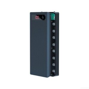 Abnehmbarer Batteriespeicher Anpassbare Stromversorgung Hochwertiger Kunststoff (black)