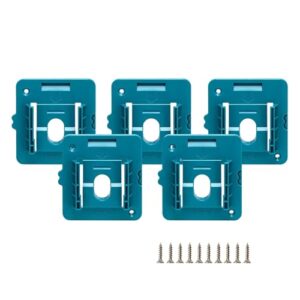 5pcs Batteriespeicher Rackhalter Hülle Für 18 V Batterie BL1850 BL1840 BL1830 Fixiergeräte Stromanbatterung Tool Werkzeuganschluss