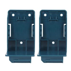 Keenso Batterie -Wandbaugruppe, Zwei Zweck, ABS -Futtermittelwerkzeug, 18 V Batteriespeicher, 2 teilige Stütze für den Garagen Workshop