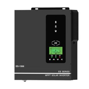 Anern 1000W Hybrid Wechselrichter Solar 12V DC auf 220V/230V AC mit 80A MPPT Solarregler Max. PV-Eingang 150V, Arbeit mit 12V Blei-Säure und Lithium Batterien