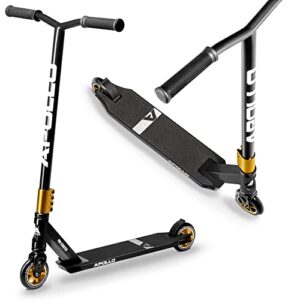 Apollo Stunt Scooter Pro - von Semi Pro bis High End – mit eloxierter Oberfläche, ABEC 9 Kugellagern, 100mm PU Wheels mit Alu Core, Funscooter, Trickscooter, Freestyle-Roller
