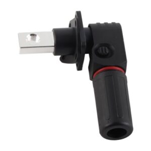 Oumefar Energie-Batteriespeicher-Anschluss, Hochstrom-Festanschluss-Batteriestrom-Anschlusspfosten für Fahrzeuge (Schwarz)