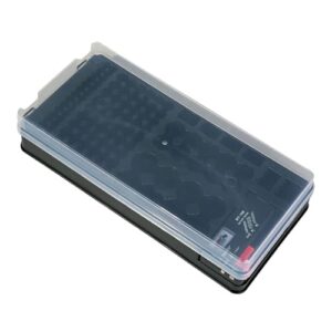 Batteriespeicher-Organizer, Aufbewahrungsbox Für Haushaltsbatterien, Staubdichter 116-Gitter-Organizer, Kompatibel Mit AA-, AA-, AAA-, AAA- Und 9-Volt-Batterien Für Den -, Arbeitsplatz-, Tisch- Un