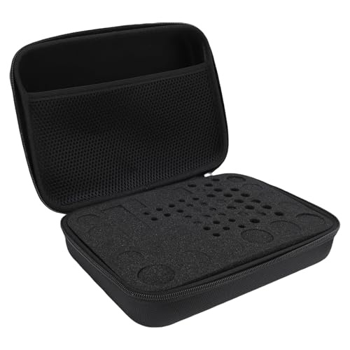 Sxhlseller Batterie -Organizer, Batteriespeicher Organisieren Sie Einen Stoßdicht für die Heimat für AA AAA C D 3V 9V -Batterien