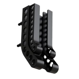 Batteriespeicher-Organizer, Batteriehalter an der Wand, Aufbewahrungshalter für Organizer, AAA-Batterie, für Küchenschrank, Garage, speichert 10 AA-Batterien und