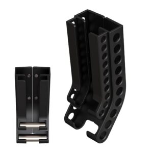 Poupangke Batteriespeicher-Organizer, Wandhalterung für AA-Batterien, Wandhalterung für AA-Batterien, AA- und AAA-Batterien-Organizer, für Zuhause, Garage u