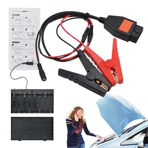 Ruwshuuk Auto Speicherspar für Batteriewechsel, Batteriespeicher Saver, Schutzkonstante Batteriesparer, Kfz -Ersatzzubehör für Fachleute, Anfänger, Zuhause