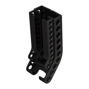 Batteriespeicher-Wandhalterung, Batterie-Organizer für Wandmontage - Batterieschacht-Kombi-Aufbewahrungshalter-Rack | Platzsparende Lösung für Zuhause, Garage, Küche, fasst 10 AA- und 10 AAA-Batterien