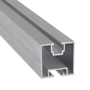 Becker Tech Montageschiene ALU Solar 40x40 120 cm | Geschäftskunden Steuersatz 19% | Aluminium Solarmodule Photovoltaik Tragschiene Aluschiene Schiene, Menge:1 Stück