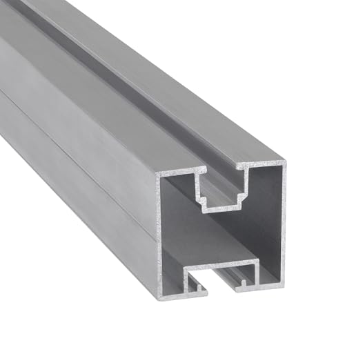 Becker Tech Montageschiene ALU Solar 40x40 120 cm | Geschäftskunden Steuersatz 19% | Aluminium Solarmodule Photovoltaik Tragschiene Aluschiene Schiene, Menge:1 Stück