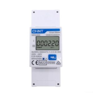 DAZZLEEX Einphasen-Stromzähler DDSU666 Stromzähler LCD Digitaler Stromzähler DIN-Schiene Smart Electric Meter