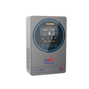 DJDCPOWER 4500W 24V Hybrid-Wechselrichter Solar 24V DC zu 230V AC,150A MPPT-Laderegler,Maximale PV-Eingangsspannung 500V,mit Reiner Sinuswellenausgabe Passend für LA-Lithiumbatterie (4500W 24V)