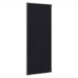 ECTIVE Solarpanel BSP 80 Black - 80W, 4,4A, 72 Zellen, für 12V 24V Batterieladeregler - Monokristallines Back Contact Solarmodul, Camping Garten Solaranlage für Powerstation, Solargenerator