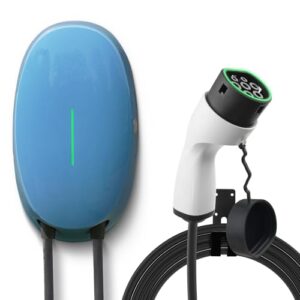 EIDYBOX Typ 2 Ladekabel 6M Ladegerät Elektroauto Wallbox 7,2KW Home Ladestation 32A Einphasig EV Charger, Wasserdicht IP66